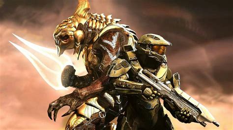 Arbiter And The Master Chief Halo Video Game Halo Game Video Game Art