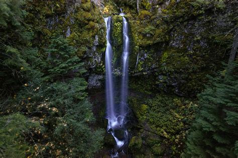 Covel Creek Falls Covel Creek Falls In Ford Pinchot Na Flickr