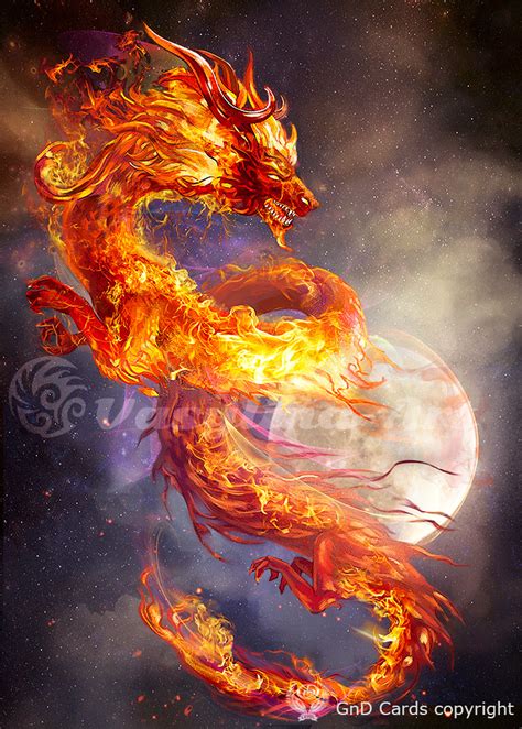 Fire Dragon By Vasylina On Deviantart