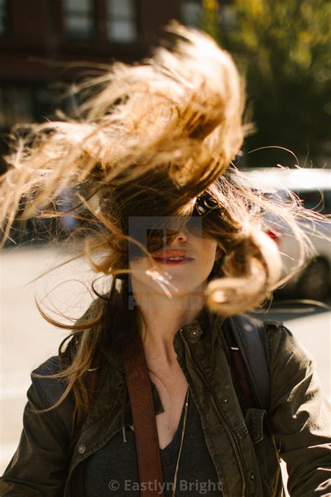 Woman With Hair Blowing In The Wind License Download Or Print For £1736 Photos Picfair