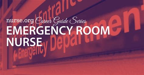 4 Steps To Becoming An Emergency Room Er Nurse