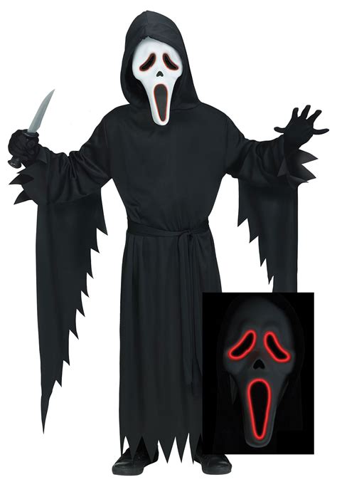 Ghost Face Scream Costume Mask Ubicaciondepersonascdmxgobmx