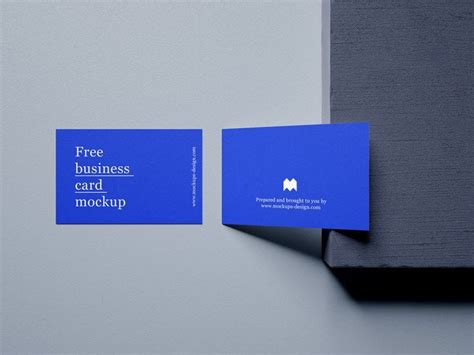 business cards mockup mockups design