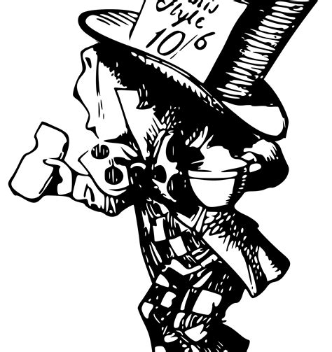 Clipart - the mad hatter