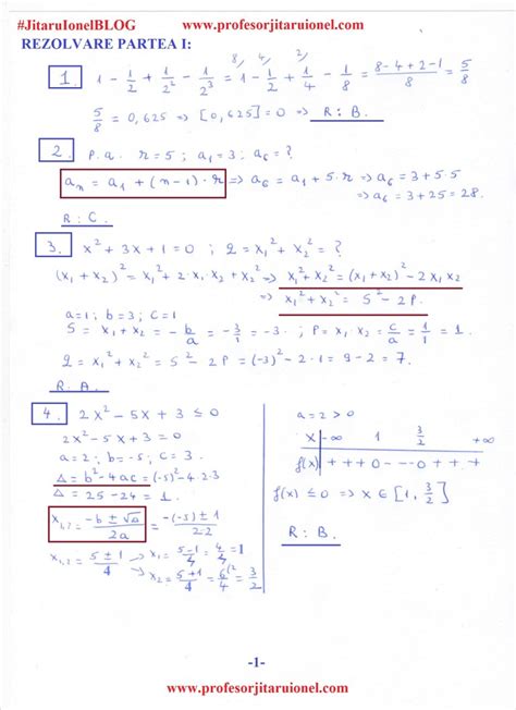 An Scolar 2019 2020 Clasele 9 12 Teste Initiale La Matematica Cu