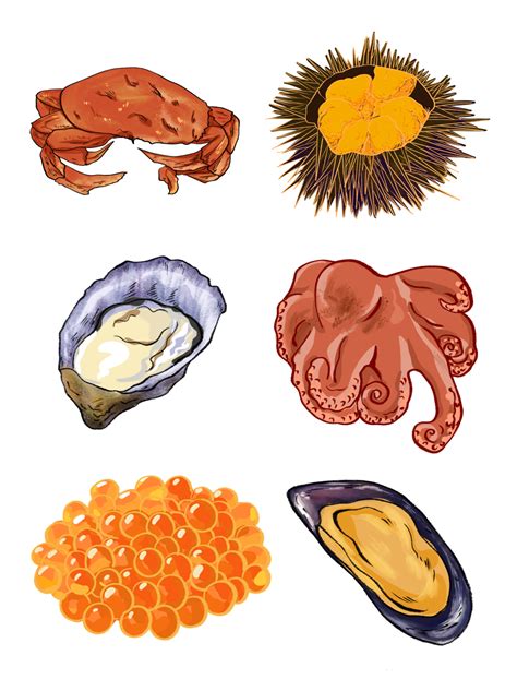 Seafood Png Png Mart