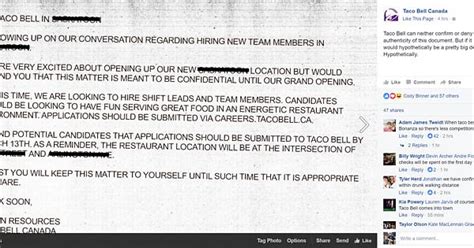 Taco Bell Is Hiring That First Comment Though Imgur