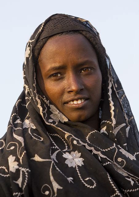 Afar Tribe Woman Assaita Afar Regional State Ethiopia A Photo On