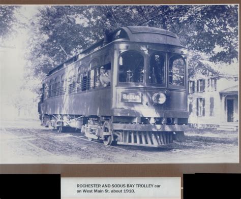 trolley 1900 1929 part 2 page town of sodus historical society