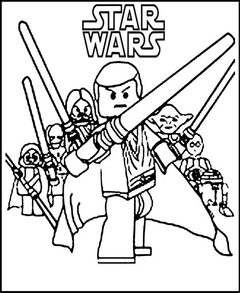 50+ Top Star Wars Coloring Pages Online Free