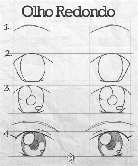 Para Dibujar Dibujar Para Como Dibujar Ojos Anime Pasos Para