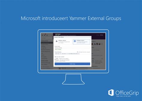 microsoft introduceert yammer external groups officegrip