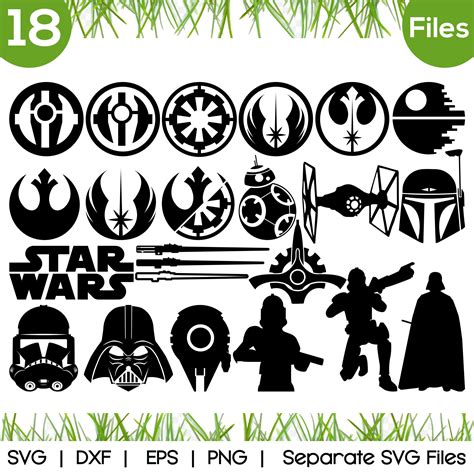 Star Wars SVG Cut Files - vector svg format
