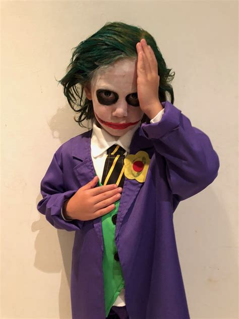 Disfraz Joker Niño Disfraces De Halloween Para Niños Halloween