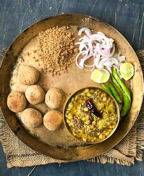 Rajasthani Dal Bati Churma Recipe Dhaba Style Recipe By Archanas Kitchen