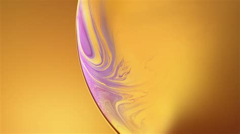 1366x768 Iphone Xs Double Bubble Yellow Ios 12 1366x768 Resolution Hd