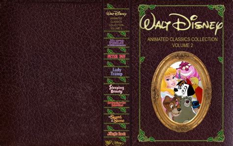 Disney Animated Classics Collection Volume 2 Movie Dvd Custom Covers Disneyclassicsvol2