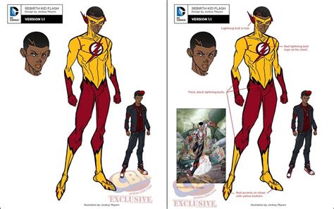 Wally Wests New Flash Costume