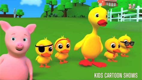 Five Little Ducks Cocomelon Five Little Ducks Videos Kids Cartoon