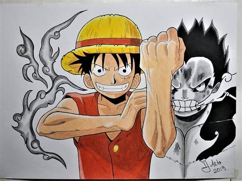 Luffy One Piece Draw