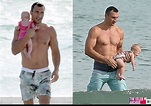 Volodymyr Klyčko (Wladimir Klitschko) took daughter Kaya for a dip in ...