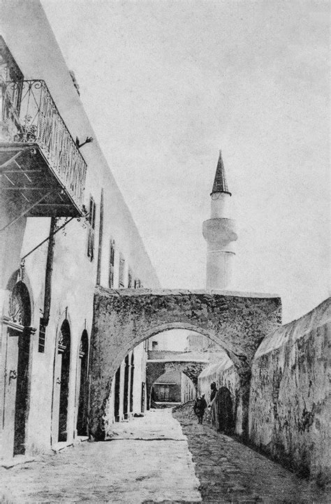طرابلس ليبيا جامع محمود بالمدينة القديمة في بدايات القرن العشرين