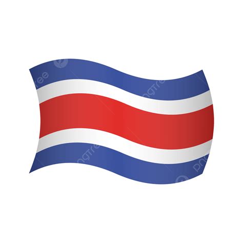 Bandera De Costa Rica Png Costa Rica Bandera Bandera De Acuarela De