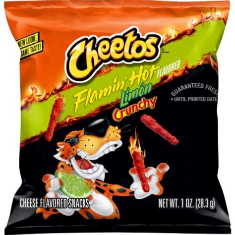 Cheetos® Flamin Hot® Limon Crunchy Cheese Flavored Chips 1 Oz King Soopers