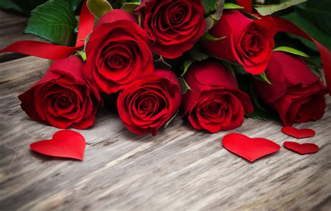 Download Flower Red Flower Red Rose Heart Holiday Valentines Day 4k