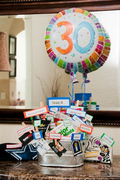 30th birthday gifts shop for 30 th birthday gift ideas here and find the perfect gift for that upcoming milestone birthday on your calendar. The Sweatman Family: The Big 3-0 | Husband 30th birthday, 30th birthday gift baskets, 30th ...