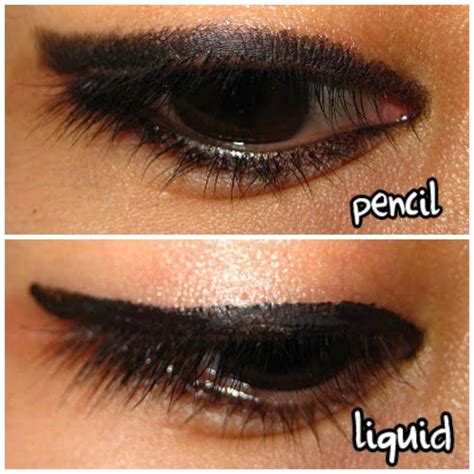 Pencil Vs Liquid Eyeliner Stylehunter Liquid Eyeliner Eyeliner