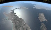 L'Italia vista dallo spazio da 400 Km di altezza con ...