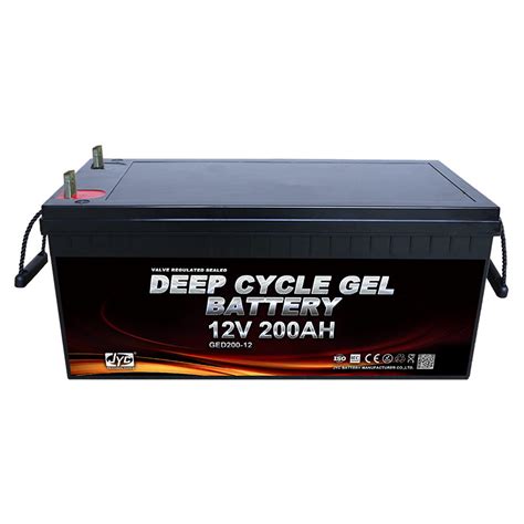 power safe 12v 200ah lead acid agm vrla gel deep cycle solar storage battery meritsun