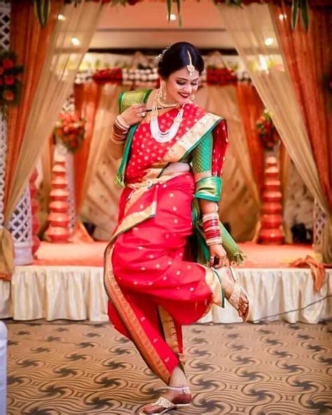 The Best Of Marathi Bridal Nauvari Sarees 15 K4 Fashion