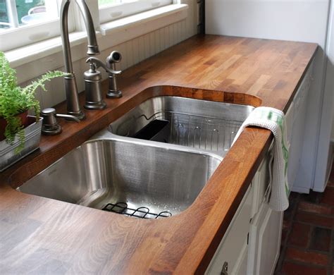 I don't believe the precatalyzed lacquer issues were a user problem, but i don't know for sure. Butcher Block Countertops in Kitchen - Home Hinges