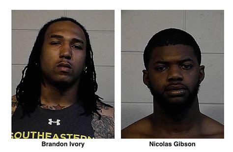 two arrested for 1st degree burglary