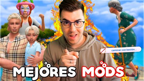 ⭐ Top Mods MÁs Útiles Del Mes Para Los Sims 4 En Español ️‍🔥 Youtube