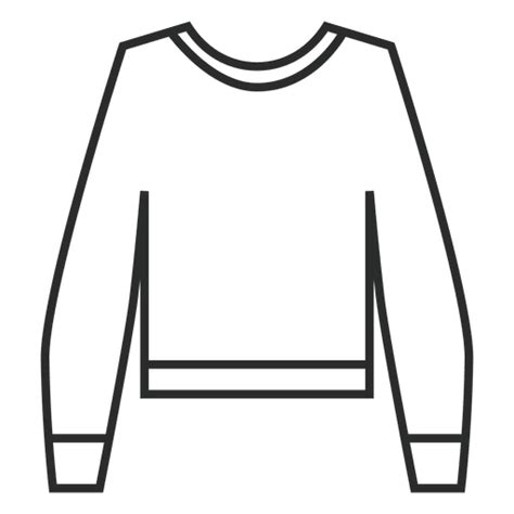 Stroke Linear Sweater Transparent Png And Svg Vector File