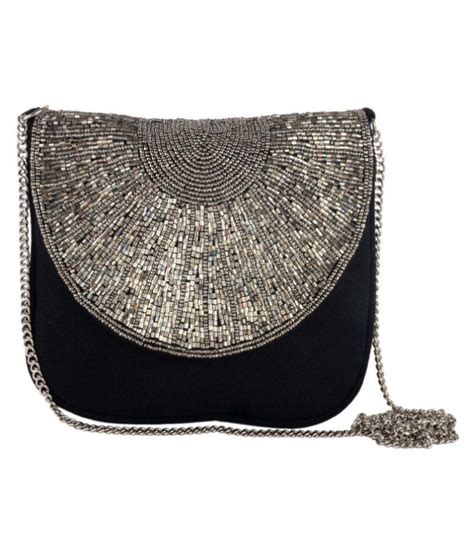 Buy Rezzy Black Fabric Crossbody At Best Prices In India Snapdeal