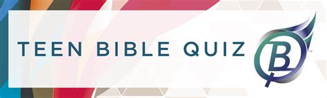 My Healthy Church Teen Bible Quiz