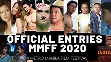 MMFF | 10 Metro Manila Film Festival 2020 Official Entries on Upstream ...