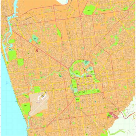 Adelaide Vector Maps Maps Download Vector Files For Adobe Illustrator
