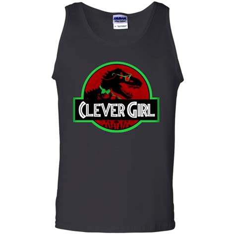 Clever Girl Jurassic Park Tank Top Shipping Worldwide Ninonine