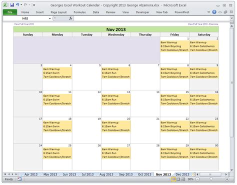Excel Calendar Schedule Template 15 Free Word Excel Pdf Format Hot