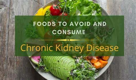 Diet Plan For Chronic Kidney Disease Health Food For Ckd