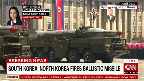 north korea fires 2 ballistic missiles south says cnn