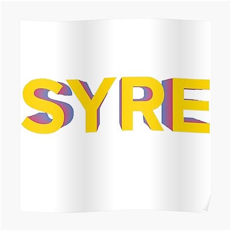 Syre Poster By Savagegear Redbubble