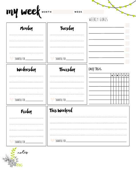2023 Weekly Planner Template Fillable Printable Pdf And Forms Handypdf