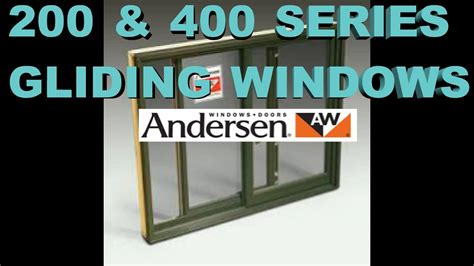 400 And 200 Anderson Window Sash Replacement Youtube