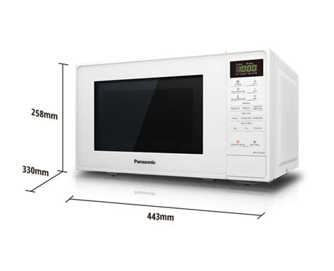 Panasonic 20l Solo Microwave Oven Nn St25jwypq Panasonic Sg